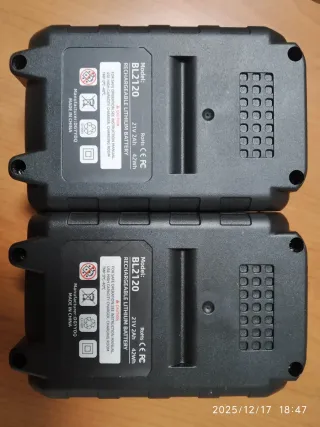 Baterías Li-Ion 20V 2000mAh