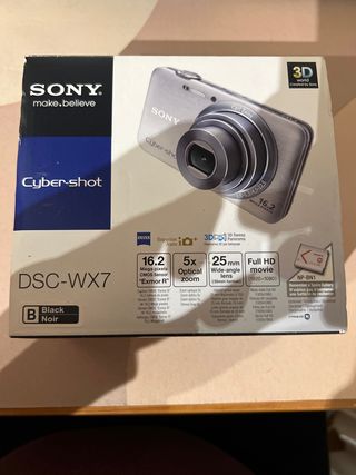Cámara Sony DSC-WX7 Negra