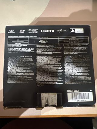 Cámara Sony DSC-WX7 Negra