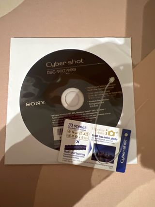 Cámara Sony DSC-WX7 Negra