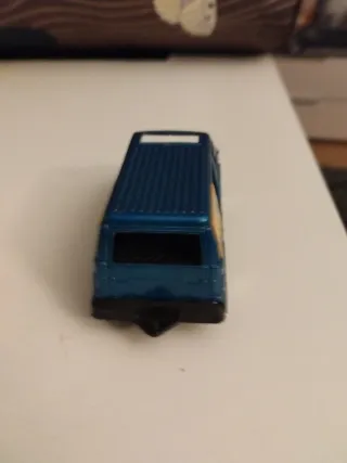 Furgoneta juguete Tootsietoy azul