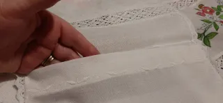 Portaposate + 4 Tovagliette Dipinte a Mano