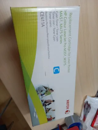 Tóner Xerox Cyan CE411A para HP