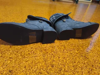 Botines grises talla 36