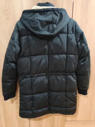 Chaquetón Zara Hombre Verde