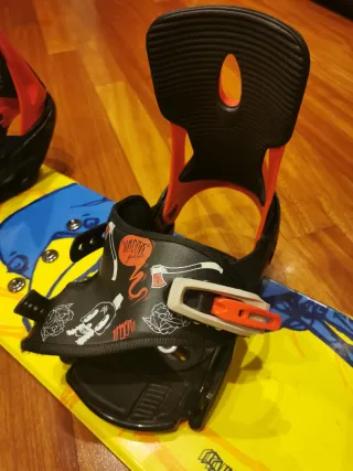 Snowboard Salomon 115 TEAM Infantil con fijaciones