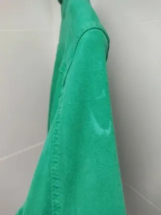 Chaqueta vaquera verde
