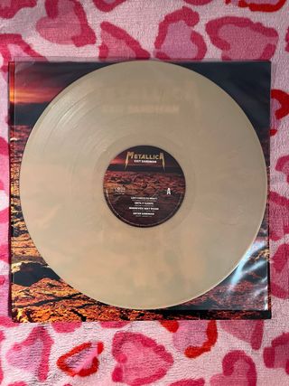 Metallica Exit Sandman Vinilo Edición Limitada