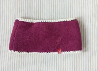 Banda para cabeza polar morada y blanca, Nueva.