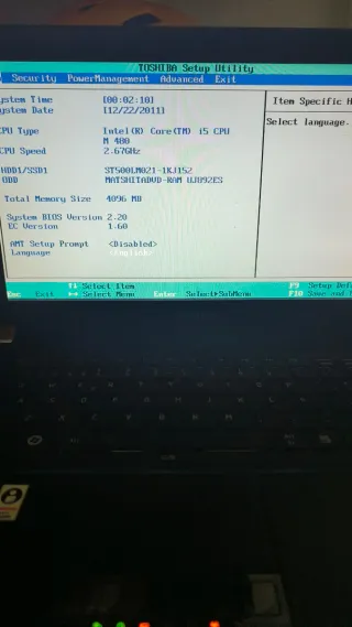 Portatile Toshiba Portege R700-11G