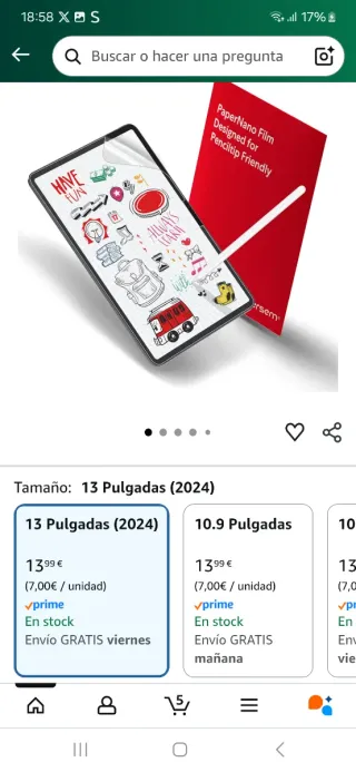 2 Protectores Pantalla Bersem iPad