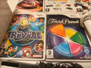 Consola Wii + mandos & juegos