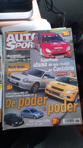 Revista Auto Hebdo Sport año 2002