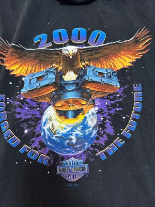 Camiseta Harley Davidson Whichita, Ks .Vintage