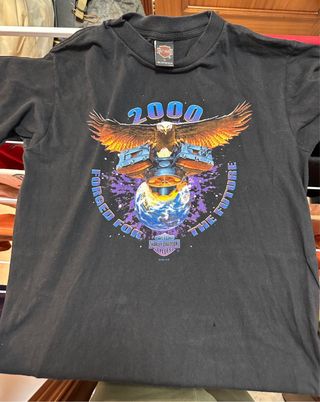 Camiseta Harley Davidson Whichita, Ks .Vintage