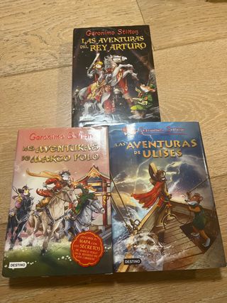 Geronimo Stilton: pack de 3 libros de historias