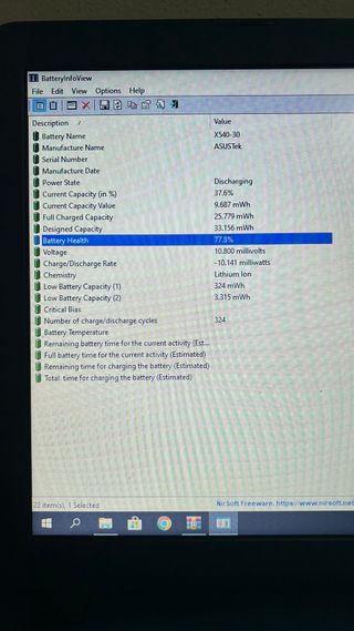 Portátil ASUS AMD E1 / 250GB / 4GB RAM