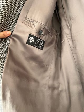 Americana Cortefiel Gris