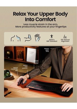 Ratón Ergonómico ProtoArc EM11 Inalámbrico