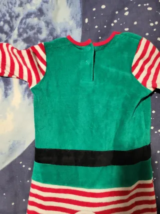 Pelele Elfo Navideño Bebé