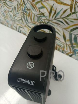 Calefactor DURONIC 2000W - Negro