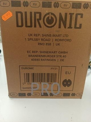 Calefactor DURONIC 2000W - Negro