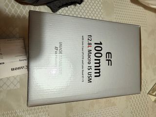 Objetivo Canon EF 100mm 1:2.8L IS USM Macro