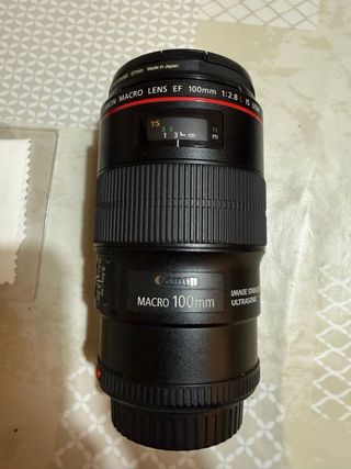 Objetivo Canon EF 100mm 1:2.8L IS USM Macro