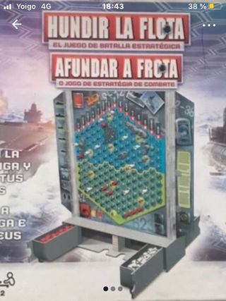 Juego Hundir la Flota Batalla Estratégica