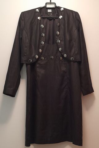 Conjunto Vestido y Chaqueta Negro