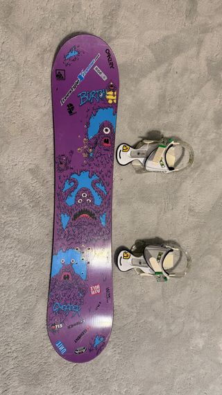 Burton Chopper 115 cm infantil + fijaciones Burton