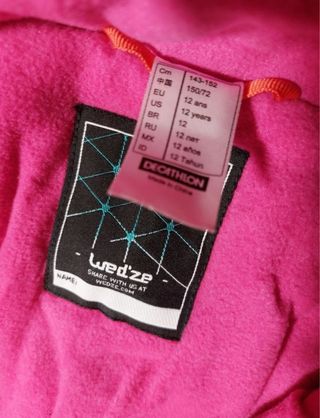 Mono de esquí niña T12