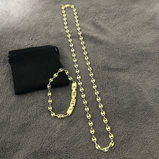 Cadena y Pulsera Oro Laminado