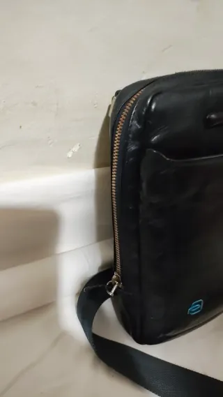 Borsello Piquadro Pelle Blu