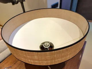 Lámpara Orinoko color mostaza