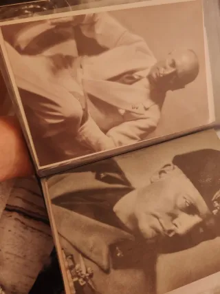 Cartoline storiche Mussolini e altri