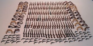 PLAYMOBIL OESTE ENORME LOTE ARMAMEMNTO