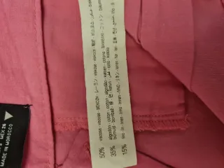 Pantalón Zara Wide Leg Fucsia Tiro Alto