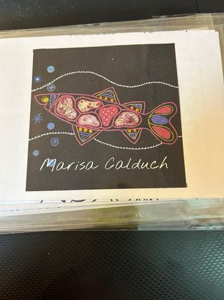 Lote Marisa Calduch animales marinos Bordado