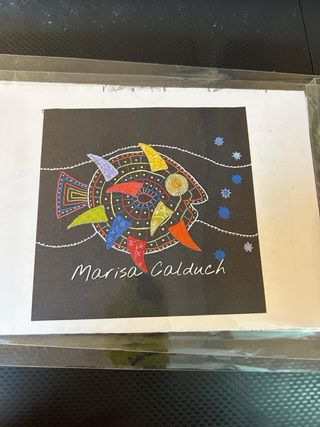 Lote Marisa Calduch animales marinos Bordado