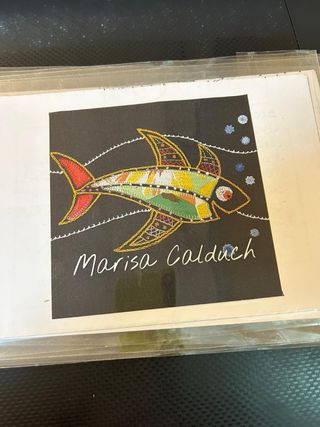 Lote Marisa Calduch animales marinos Bordado