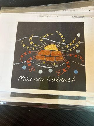 Lote Marisa Calduch animales marinos Bordado