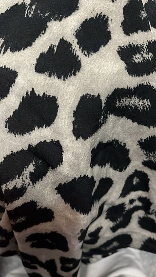 Vestido estampado leopardo XXL