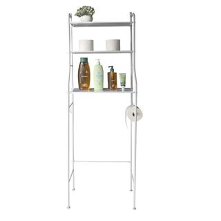 Scaffale bagno WC bianco 3 ripiani 50x18x150 NUOVO