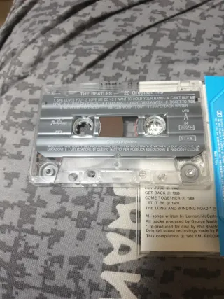 The Beatles 20 Greatest Hits Cassetta