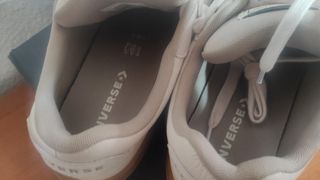 Zapatillas Converse Beige y Marrón, talla 46