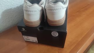 Zapatillas Converse Beige y Marrón, talla 46