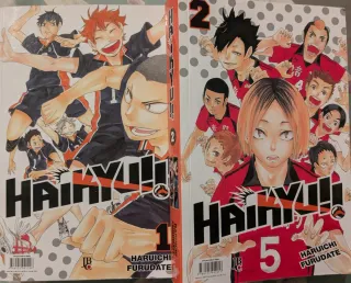 Novela gráfica:Haikyu! 01 y 02 - Haruichi Furudate