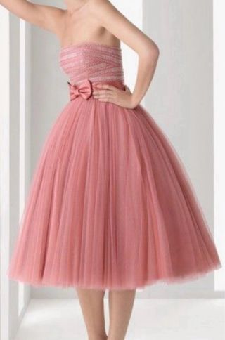 Vestido fiesta Rosa Clara Morado