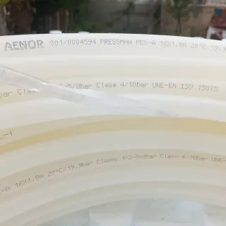 Tubería Pressman PEX 16mm 100m Suelo Radiante